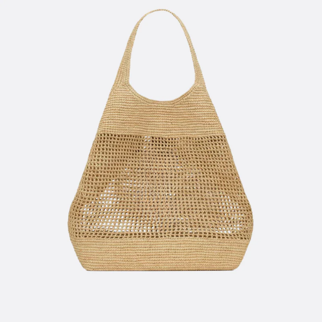 Raffia-Handtasche